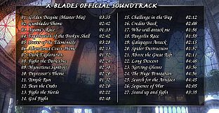 X-Blades - Soundtrack