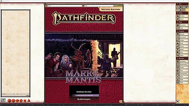 Fantasy Grounds - Pathfinder 2 RPG - One-Shot #4: Mark of the Mantis