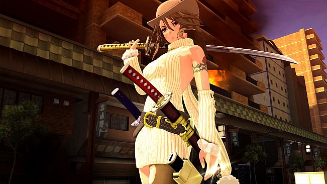 OneeChanbara ORIGIN - Exclusive Aya Costume: Aya's Fashionable Wear