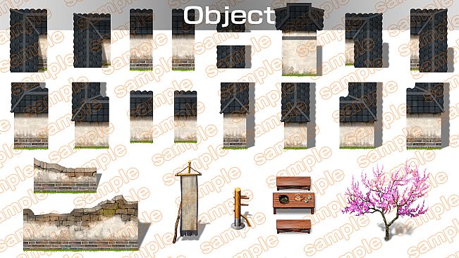 Single-picture map collection of materials1