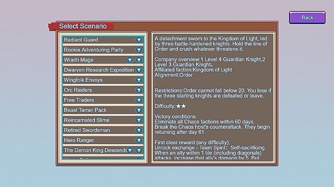 Fantasy Wars: Endless Heroes