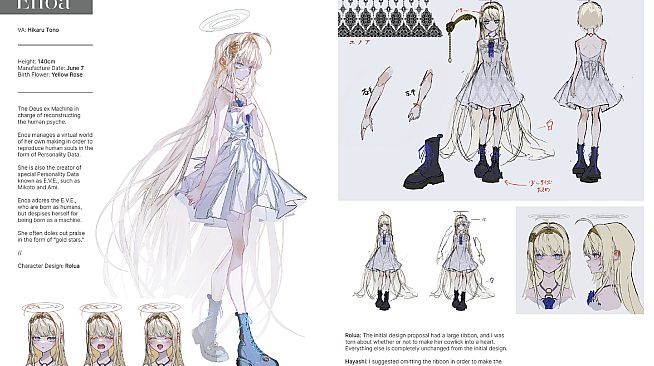 CRYMACHINA - "Eden Database" Art Book