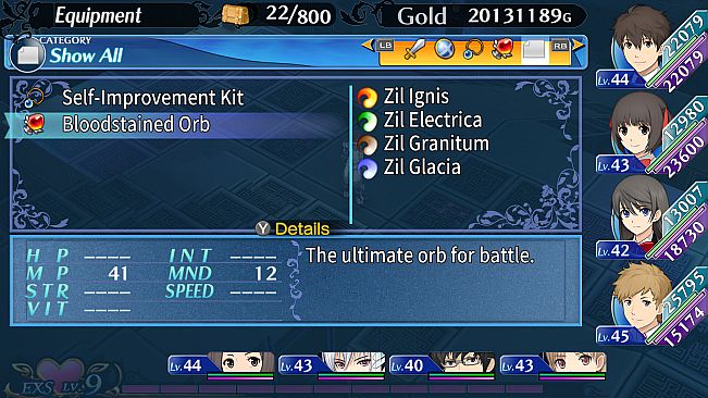 EXSTETRA - Item Set