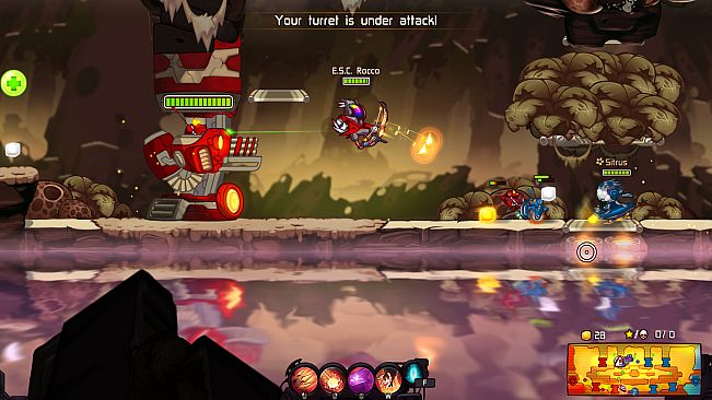 Awesomenauts - Electronic Supersonic Cybertronic Rocco Skin