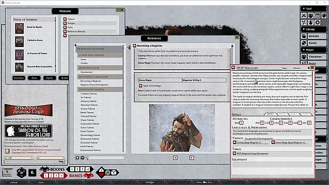 Fantasy Grounds - Paths of Shadow Bundle
