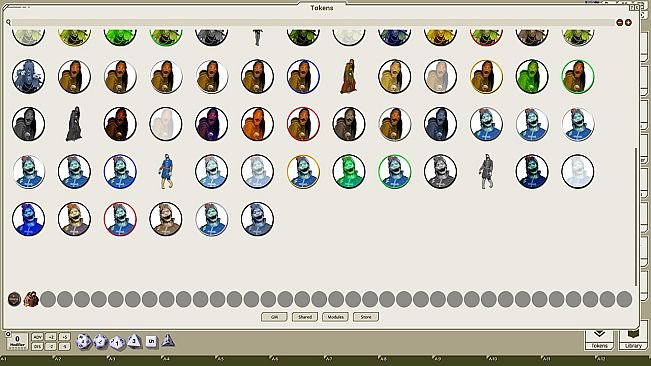 Fantasy Grounds - Strange Supernaturals, Volume 13 (Token Pack)