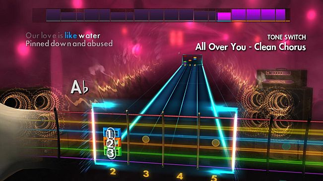 Rocksmith 2014 Edition – Remastered – Live - “All Over You”
