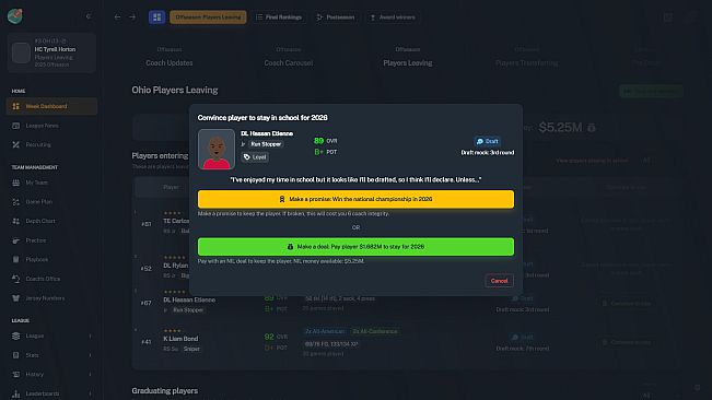 Football Coach: College Dynasty