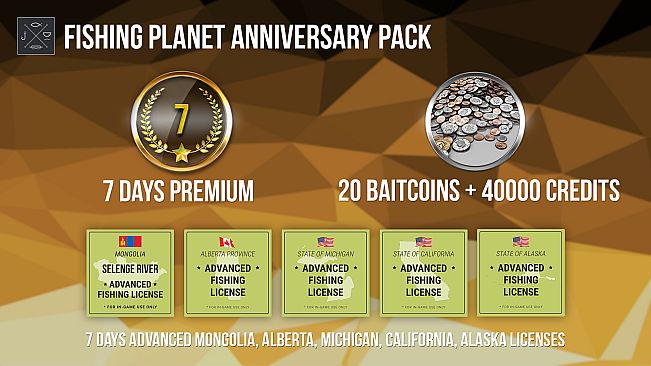 Fishing Planet Anniversary Pack