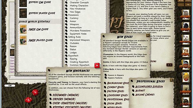Fantasy Grounds - Rippers (Savage Worlds)