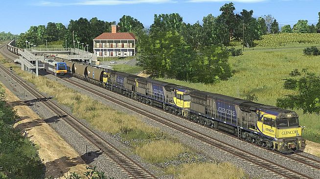 Trainz 2019 DLC - C44aci Locomotive - Xstrata/Glencore Pack