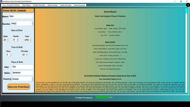 AstroBytes: Vedic Astrology Future Predictor