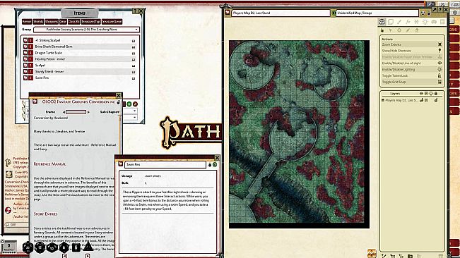 Fantasy Grounds - Pathfinder 2 RPG - Pathfinder Society Scenario #2-06: The Crashing Wave