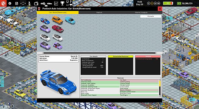 Production Line : Car factory simulation