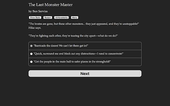 The Last Monster Master