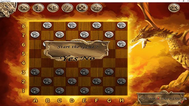 Dragon`s Checkers