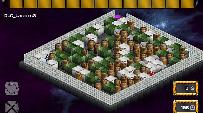 Abrix the robot - rooms with lasers DLC