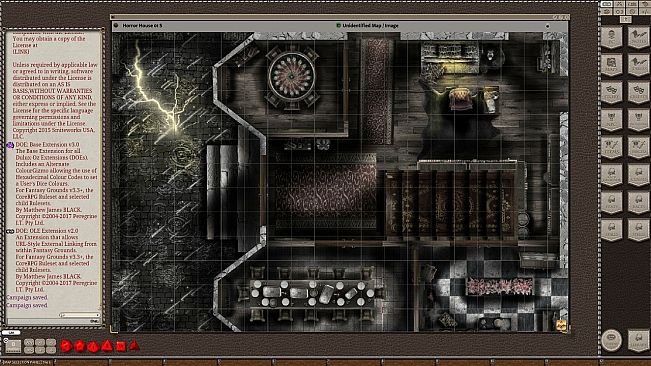 Fantasy Grounds - Meanders Map Pack: Horror Haunts (Map Pack)