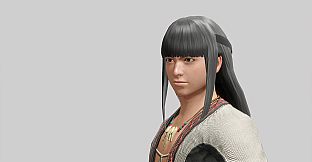 Monster Hunter Rise - "Minoto Long" hairstyle