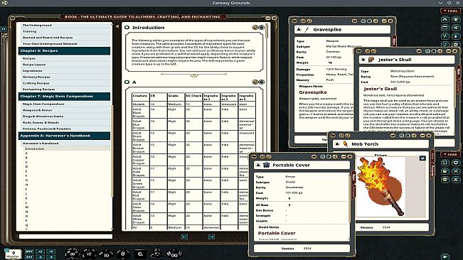 Fantasy Grounds - The Ultimate Guide to Alchemy, Crafting and Enchanting