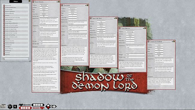Fantasy Grounds - Shadow of the Demon Lord Hunger in the Void