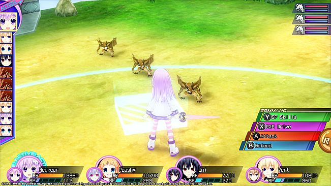 Hyperdimension Neptunia Re;Birth3 Mini Island