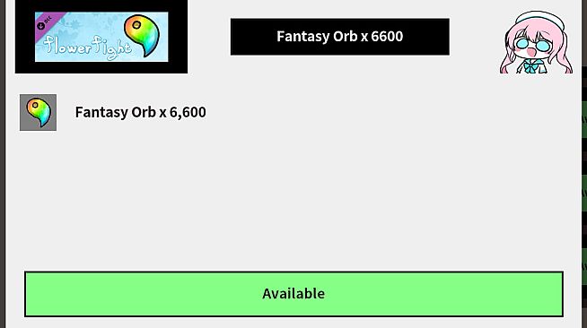 Flower Fight Gensokyo Orb x 6600