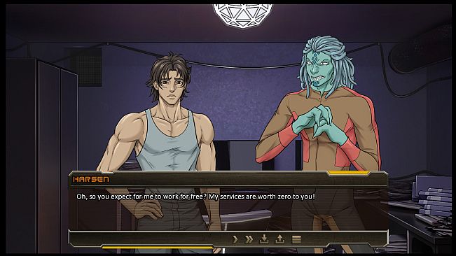 Alpha Hole Prison - A Yaoi, Gay, Bara Visual Novel