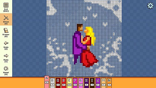 Pixel Cross Stitch - Valentine's Day Pack 2