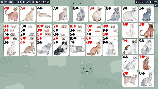 Free Solitaire - Cats