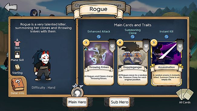 3 Minute Heroes - Ninja (Rogue Skin)