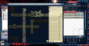 Fantasy Grounds - Pathfinder Map Pack: Starship Corridors