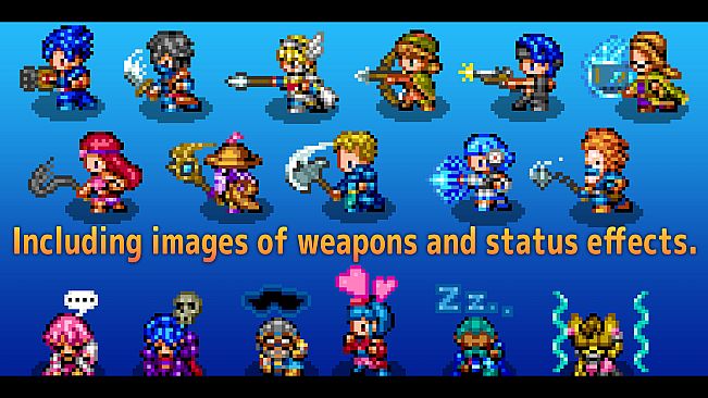 RPG Maker MZ - MEGA FANTASY SV Actors