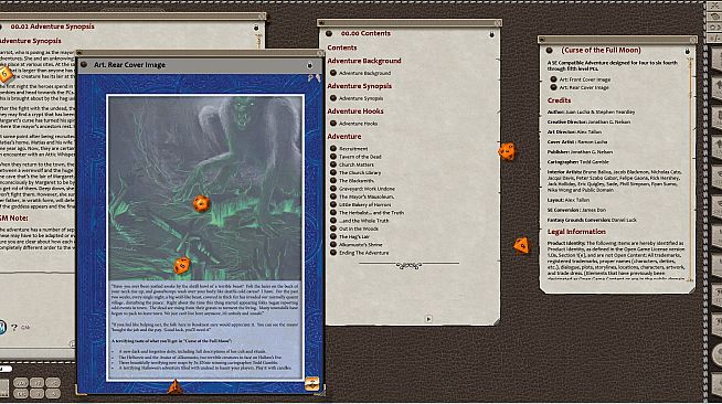 Fantasy Grounds - B09: Curse of the Full Moon (5E)