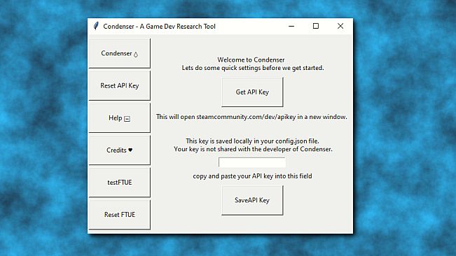 Condenser: A Game Developer's Research Tool