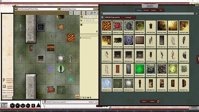Fantasy Grounds - Pathfinder RPG - Traps and Treasure Pawns