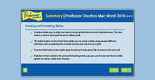Professor Teaches Word 2016 – Mac