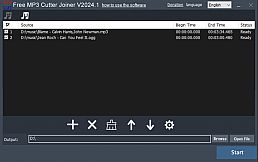Free MP3 Cutter Joiner