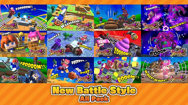 GoonyaFighter - New battle style: All Pack