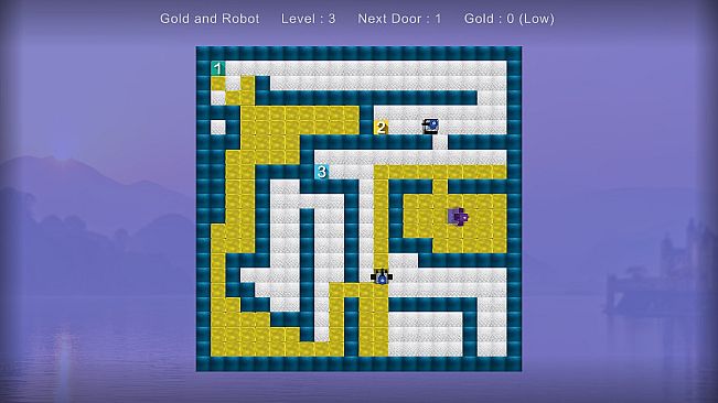 Gold and Robot