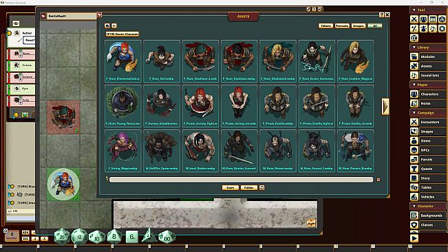 Fantasy Grounds - Devin Night Pack 196: Heroic Characters 37