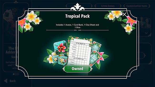 Clue/Cluedo - Tropical Pack