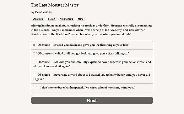 The Last Monster Master