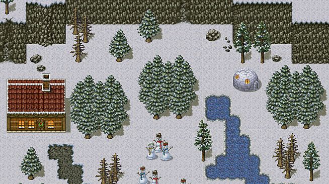 RPG Maker VX Ace - Winter Wonderland Tiles