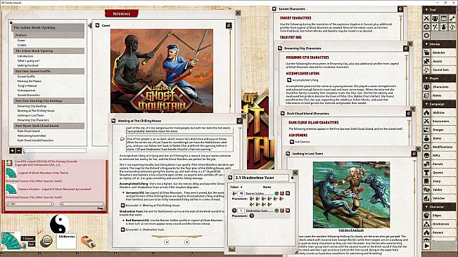 Fantasy Grounds - The Ashen Monk Uprising