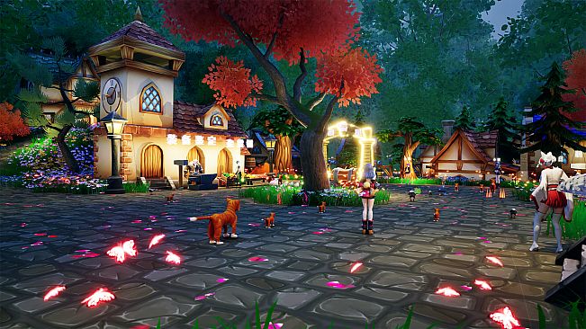 The Dance of Maple Leaves