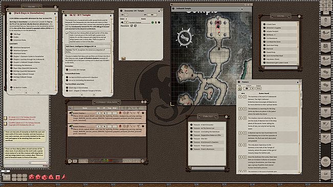 Fantasy Grounds - U01: Dark Days in Stoneholme