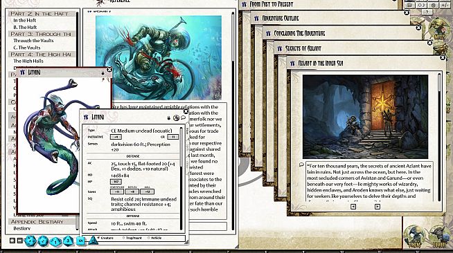Fantasy Grounds - Pathfinder RPG - Ruins of Azlant AP 5: Tower of the Drowned Dead (PFRPG)