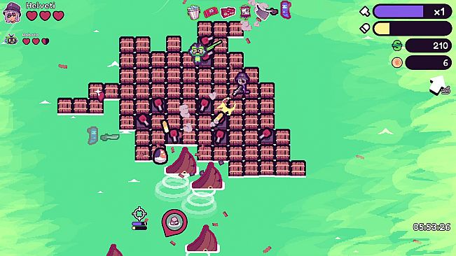 Super Raft Boat Together