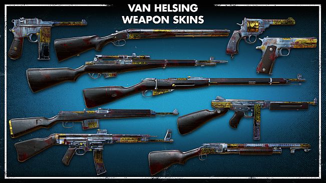Zombie Army 4: Van Helsing Weapon Skins